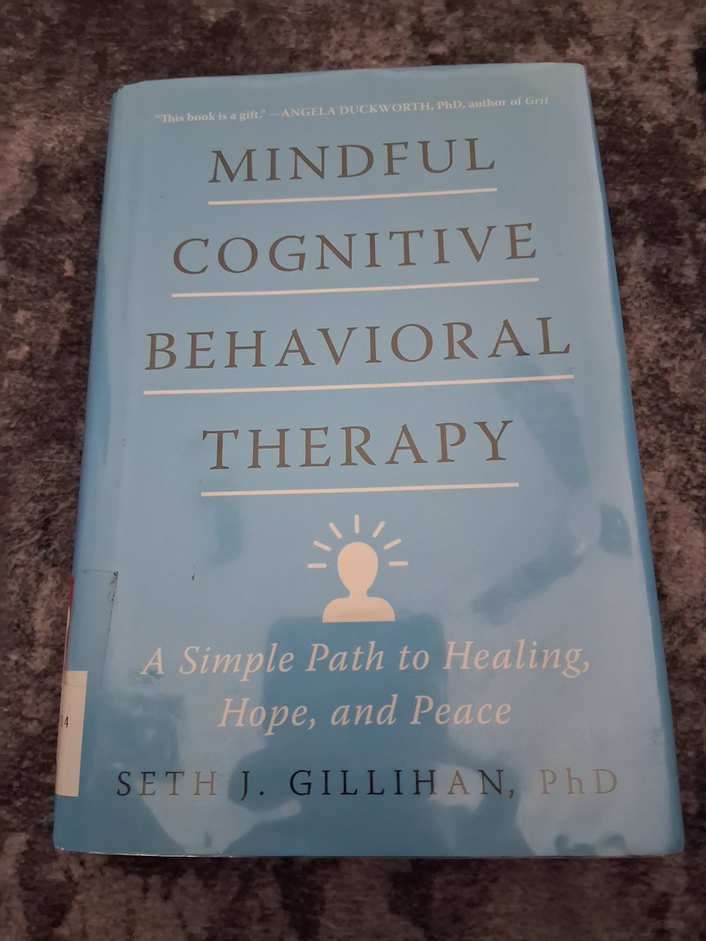 Mindful Cognitive Behavioral Therapy - Light Blue Hardcover by